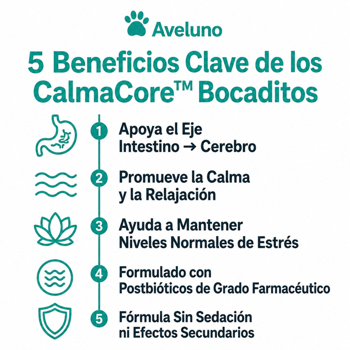 CalmaCore™ Bocaditos - Aveluno